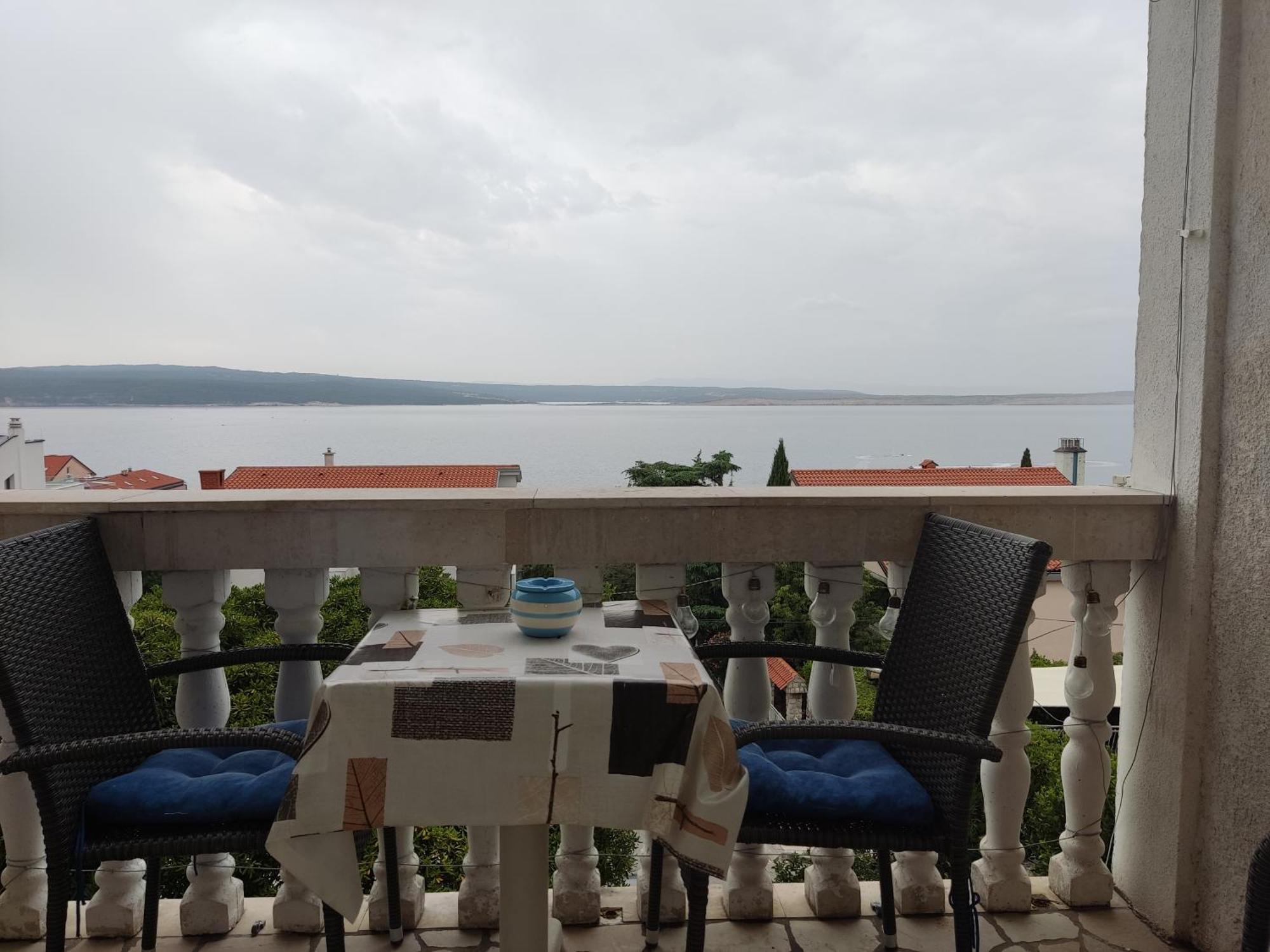 Panorama View Close Sandy Beach 100M To Talasoterapija, Crikvenica Exterior foto