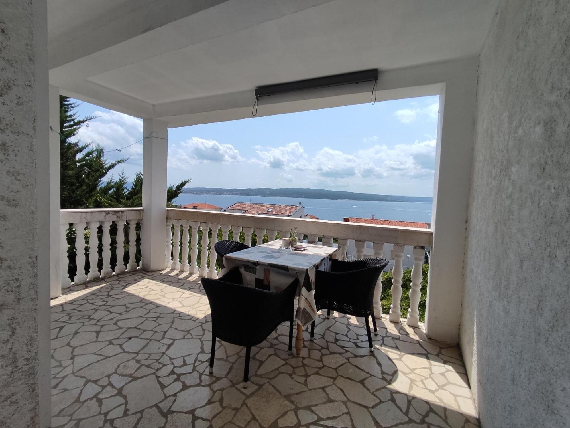 Panorama View Close Sandy Beach 100M To Talasoterapija, Crikvenica Exterior foto